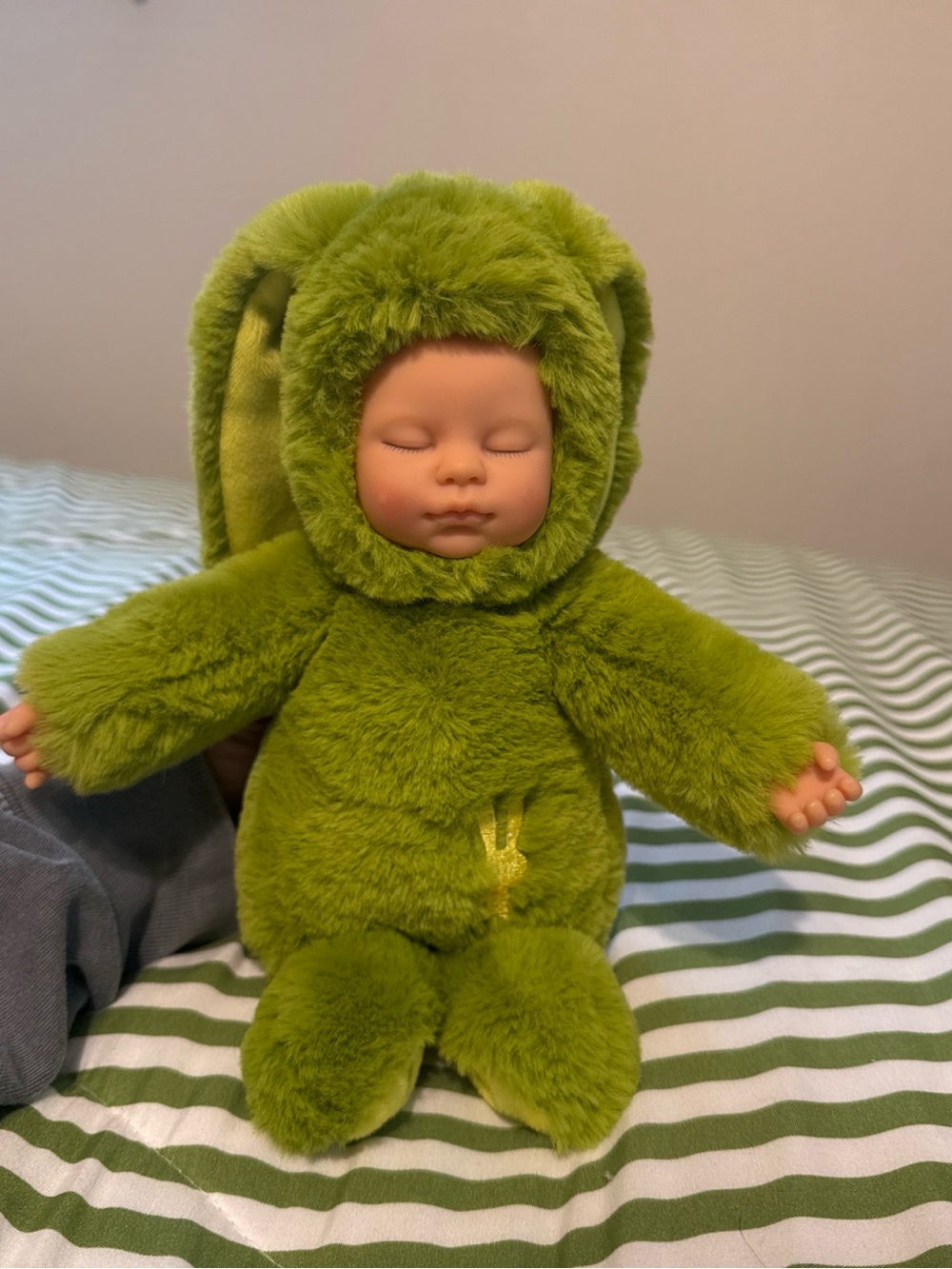 ANNE GEDDES VINTAGE BABY BUNNY COLLECTIBLE 1997